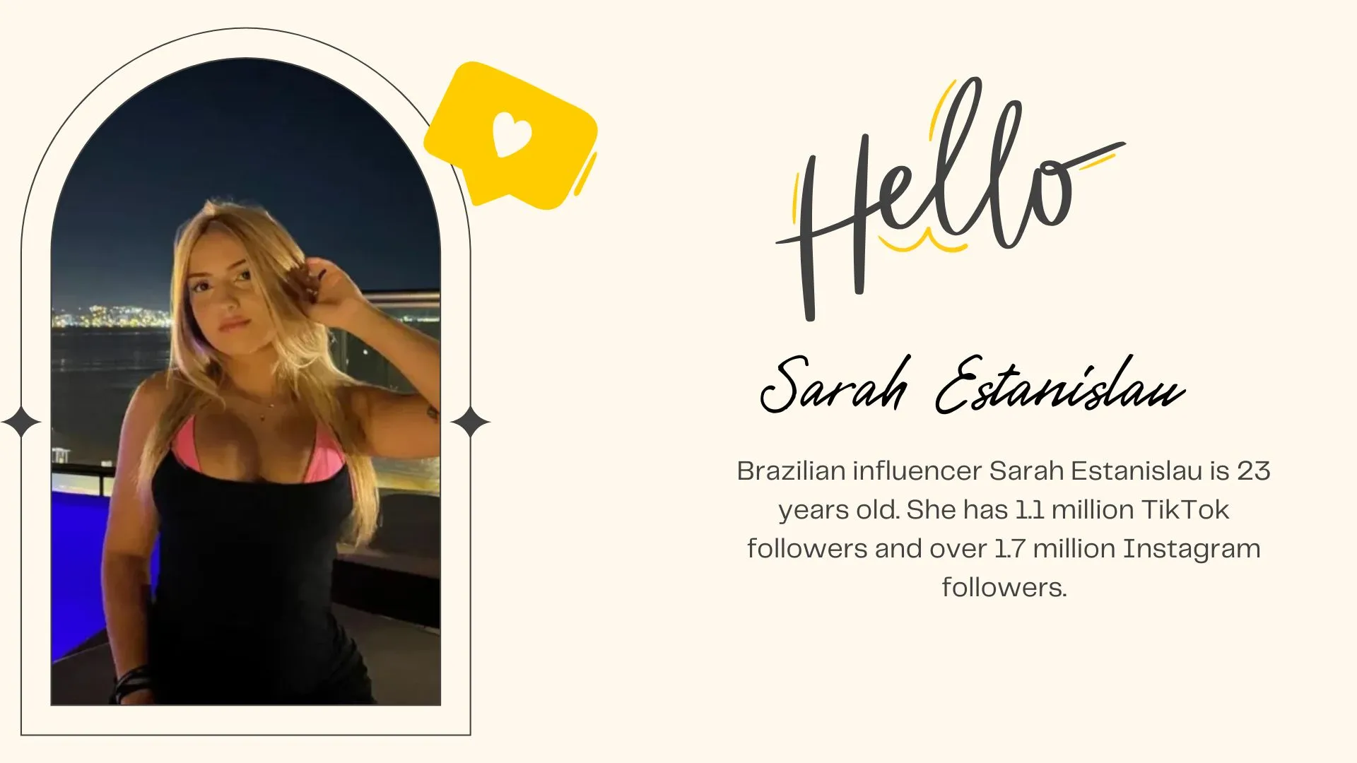 Who Is Sarah Estanislau Who Is Sarah Estanislau