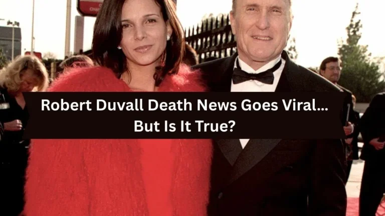 Shocking Robert Duvall Death News Goes Viral – Fans in Tears After Emotional Facebook Post
